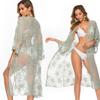 Women's Cardigan Explosion Beach Coverup Mesh Bikini Outer Cardigan Lace Embroidery Sunbrella