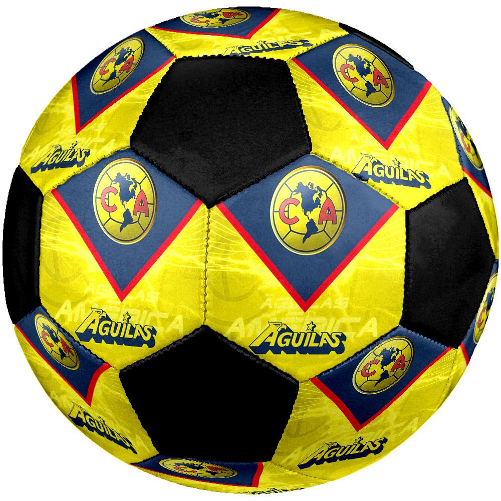 1pc Club America Soccer Ball Size 5 Indoor Soccer Ball Fashion Colorful Backyard Game - Great For Sports Fans Gift HE35