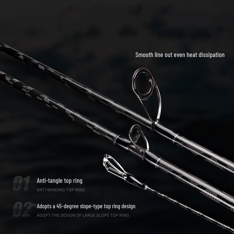 Brangdy Ultralight Carbon Lure Fishing Rod