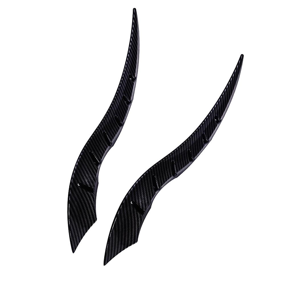1Pair Roof Horn Decorations Car Roof Dragon Horn Modification High-Strength All-Weather Waterproof 3D Bull Horns Stickers
