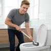 Toilet Cleaning Brush Compact Long Non-Slip Scrubber Bathroom Toilet Brush For Bathroom Indoor Shower Floor Tile Kitchen Sink