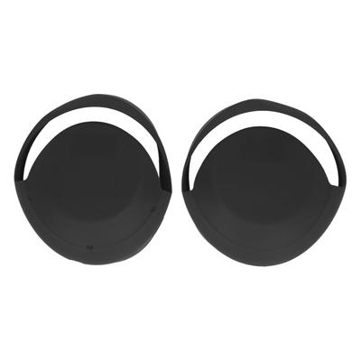 2pcs Ear Cups Cover Professional Silicone Ear Pad Case Cover for WH 1000XM4 WH 1000XM3 Headphones Black