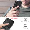 Suitable for Samsung A72 Sergeant Ring Bracket Mobile Case S21FE Swing Arc Window Car Magnetic Suction Case