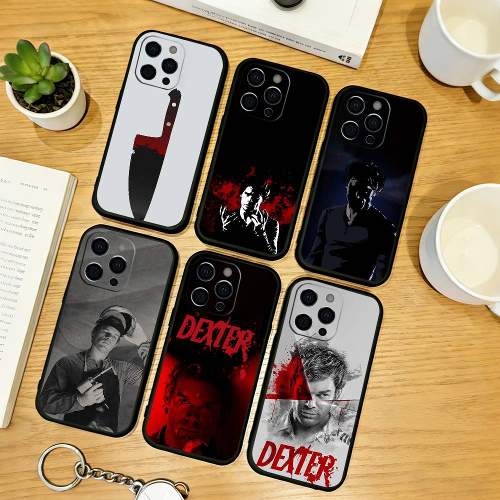 Dexter M-Morgan Phone Case Silicone Soft For IPhone 17 16 15 14 13 12 11 X XR Plus Pro Max Plus