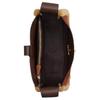 Coach Hadley 24 Adjustable Shoulder Strap Suede And Refined Pebble Leather Crossbody Bag Medium Vintage Brown Women crossbody bag CCZ26-IMYMY