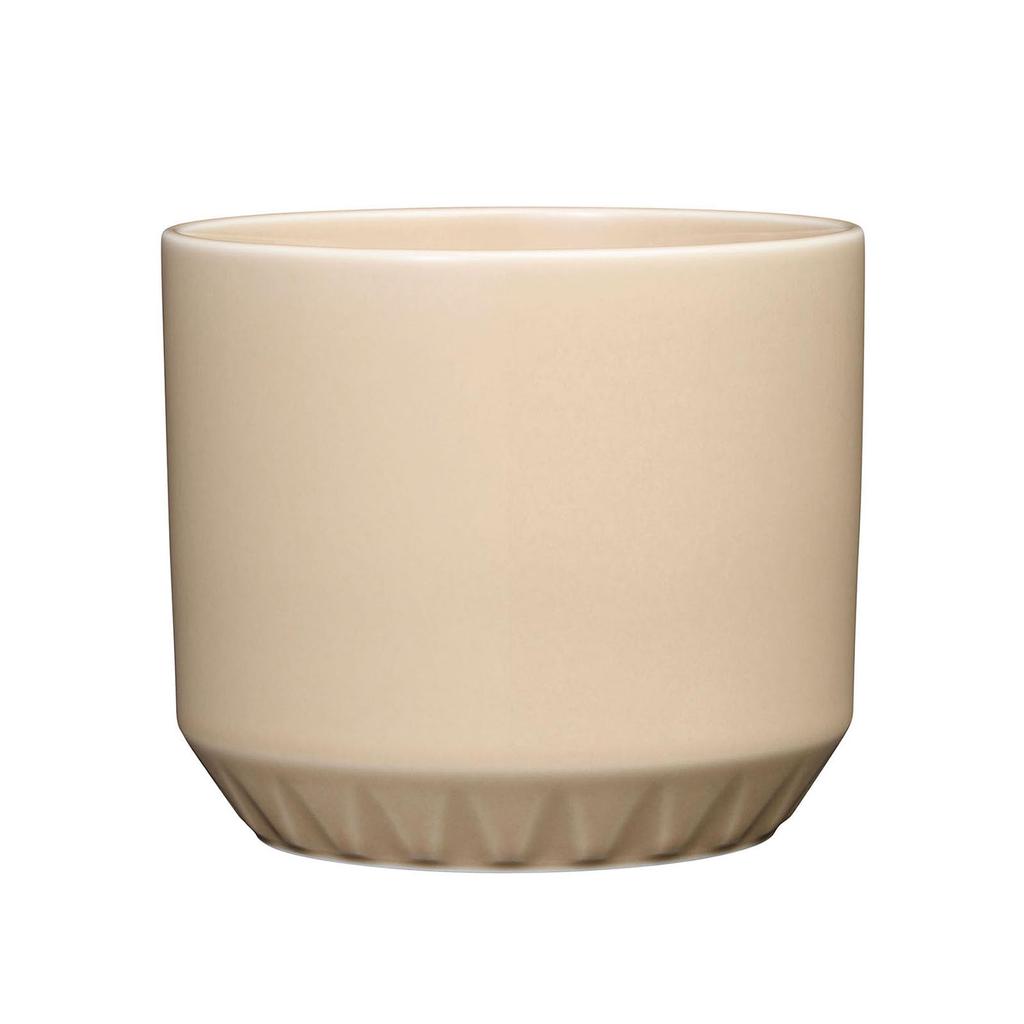 Arabia Ilona Osłonka na doniczkę 120X140mm Piaskowa 1071298 [Oficjalny Import]