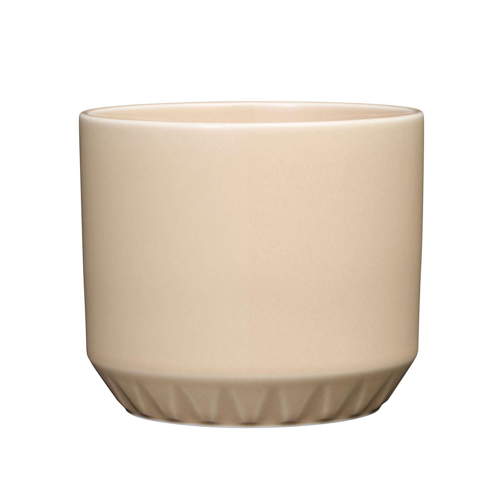 

Arabia Ilona Plant Pot Cover 120X140mm Sand 1071298 [Official Import] бежевый