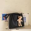 Casual PU Leather Tote Shoulder Bags New In Large-capacity Women's Crossbody Bags Simple Female Handheld Handbags Black Beige