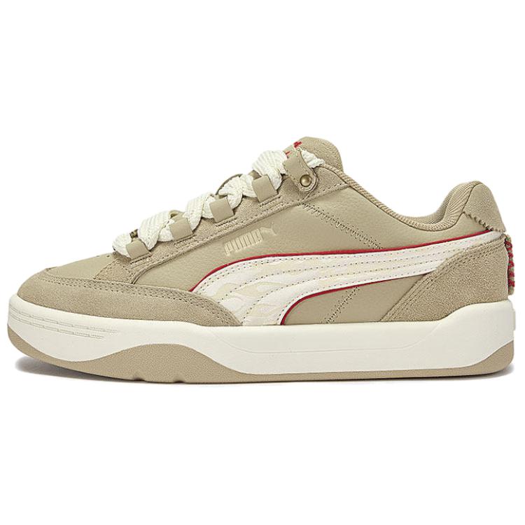PUMA Park Lifestyle Low top Skateboard Shoes Unisex Khaki Brown 35.5
