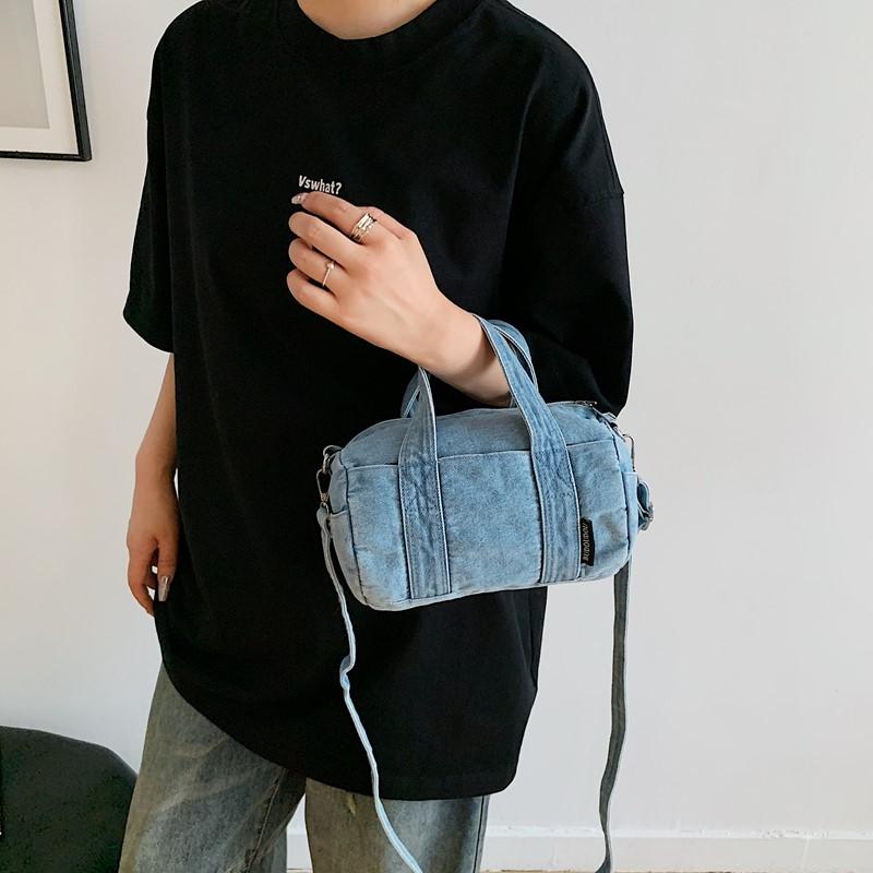 Denim Bag Women's Shoulder Bag Mother Bag Large Capacity Crossbody Bag
