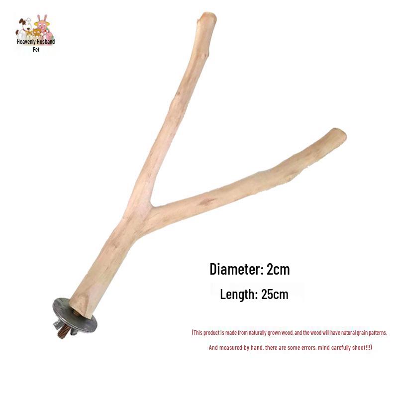 Y-Shaped Birdcage Swing & Perch: Chew, Climb, Jump Exercise Toy for Parrots