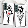Nordic Norse Phone Case For Samsung Galaxy S22 S25 Ultra S21 S10 Plus S26 Edge S20 S23 S24 FE Cover Silicone Soft TPU Clear