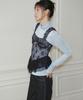 RESIS Vintage Lace Corset Top [Black] / Rf3Lbl502