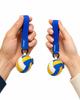 Volleyball Keychain Set of 2 Inico Life Key Ring Bag