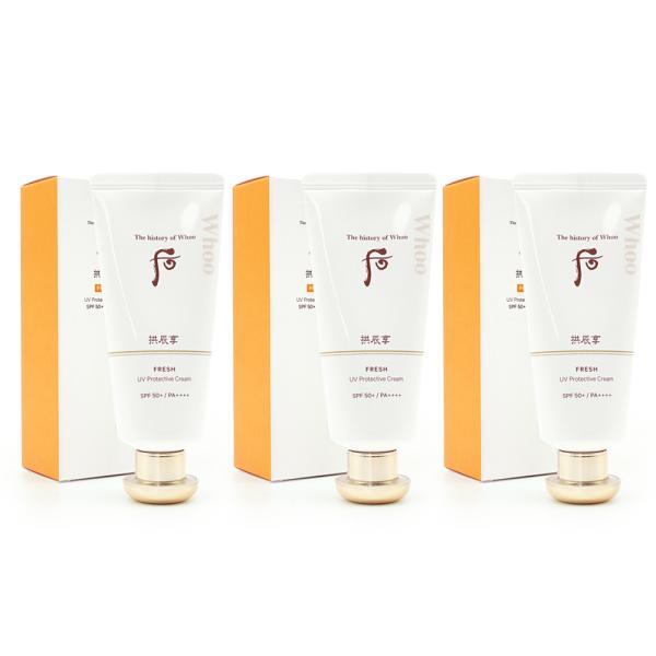 

THE WHOO Gongjinhyang Jinhaeyoon Fresh Sunscreen 60ml x 3