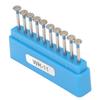 10pcs WR 11 Dental Burrs Set Stainless Steel High Speed Handpiece Polishing Burrs Accessory