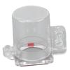 Emergency Stop Button Cover Lockout Transparent Visual Plastic Stop Push Button Protection Cover For Breakdown