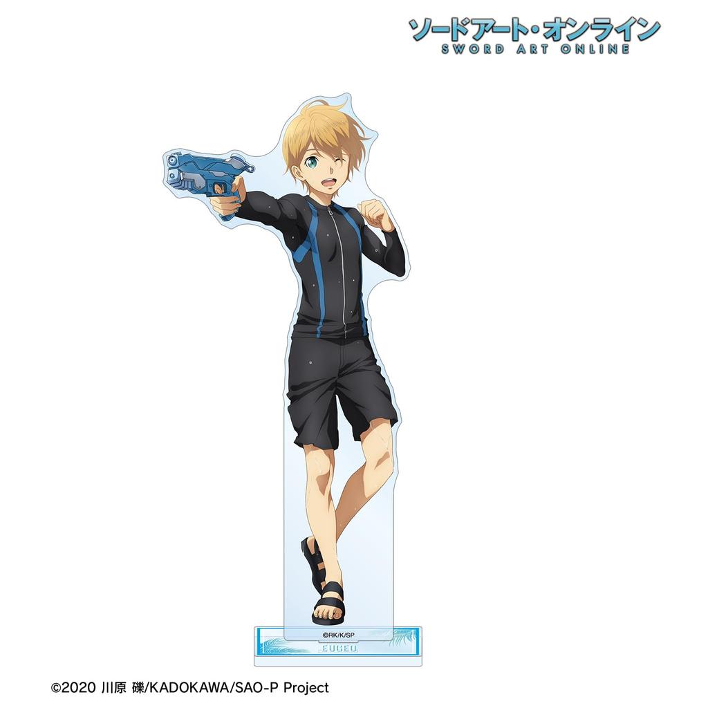 Sword Art Online Original Illustration Eugeo Water Gun Battle Big Acrylic Stand Ver.