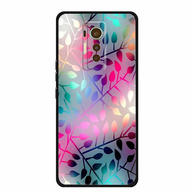 For Tecno Phantom X 2021 Case Animals TPU Silicone Soft Phone Cover Cases for PhantomX 2021 AC8 Protective Shockproof Wolf Shell