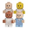 Klocki konstrukcyjne dla dzieci Zabawki MOC Klocki DIY Wózki dziecięce Prezenty dla dzieci
