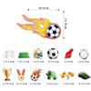 World Cup Birthday Party Decorations: Banners, Spirals, and Cake Toppers