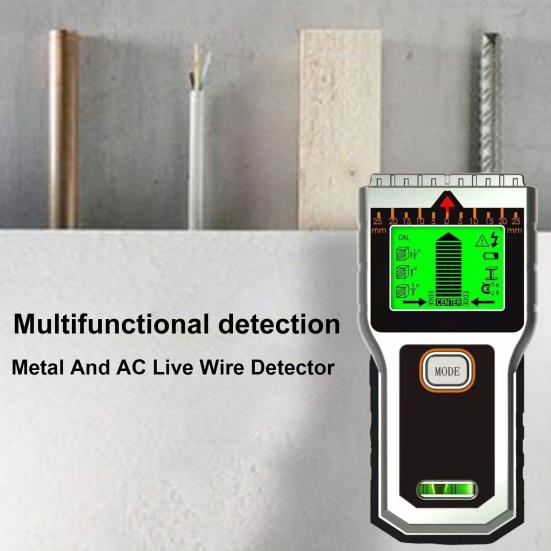 7-in-1 Electric Detector LCD Screen High Accuracy Sound Alarm Compact