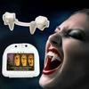 1Pair Retractable Halloween Vampires Fangs,Horrifying Vampires Fangs Teeth,Fake Teeth Cosplay,Vampires Fangs Fake Teeth