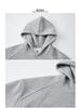 Men's Non-Slip Color Block Cotton Hoodie with Drawstring