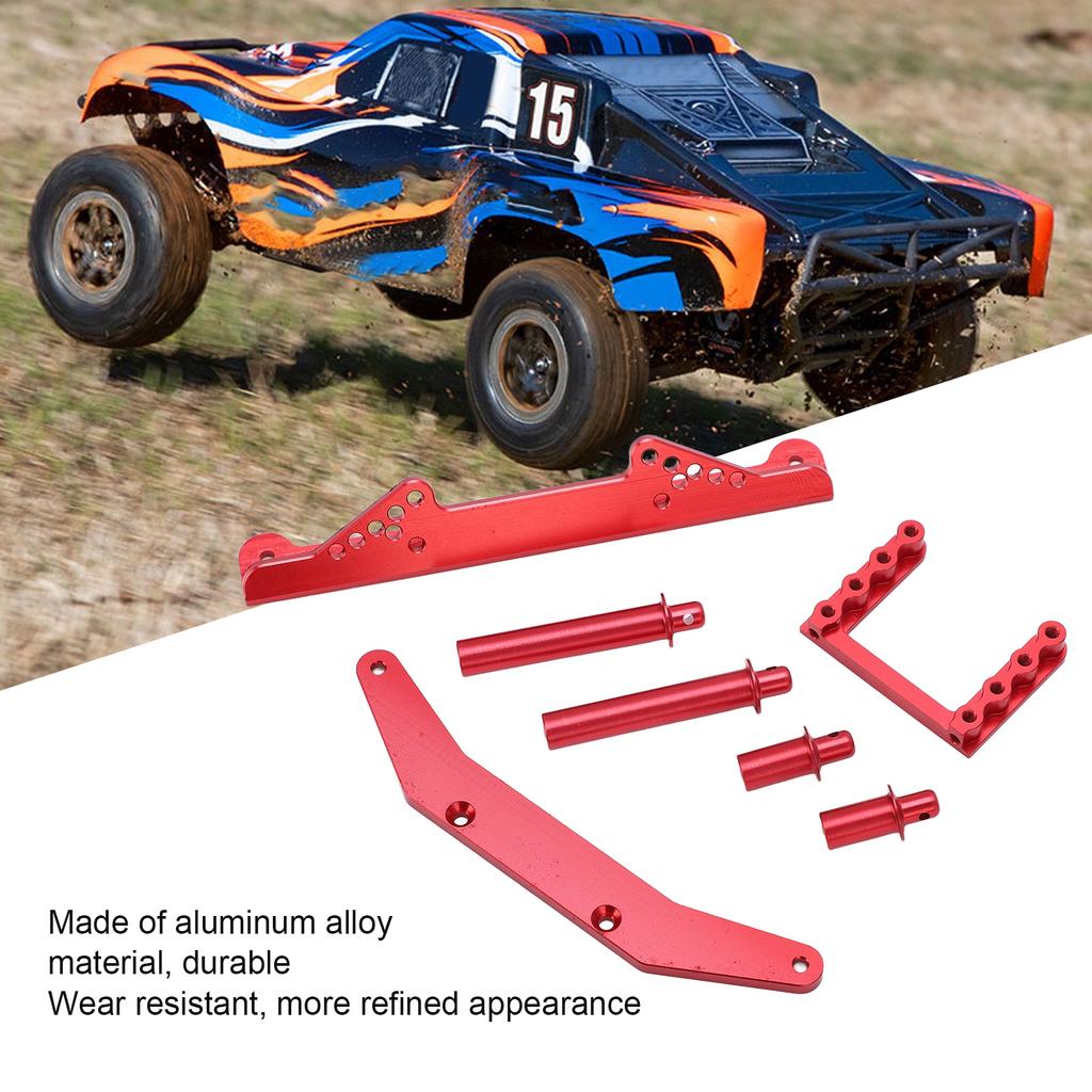 Aluminum Alloy Front Rear Body Mounts with Body Posts for   Slash 2  1Celsius10 RC Car