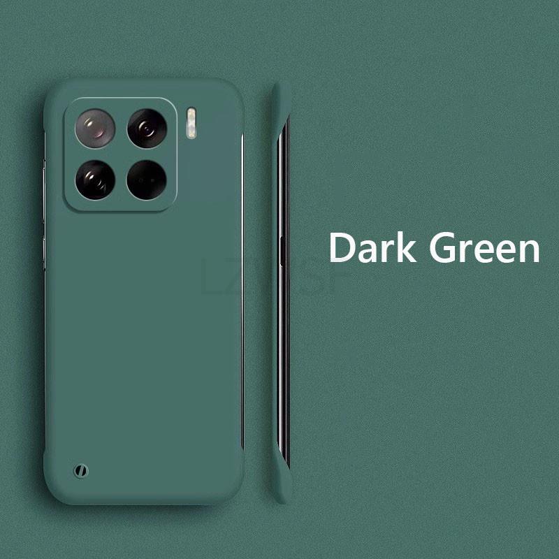 Ultra Thin Frameless Slim Matte Hard PC Back Cover Phone Case On For Xiaomi 15 Pro Xiaomi15 Pro 5G Candy Color Borderless Matte ShockProof Case