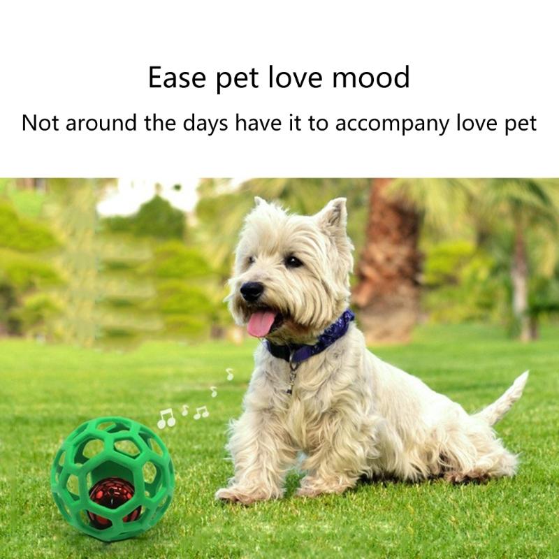 Puppy Toy Treat Dispensing Interactive Puppy Chewing Ball Chew Toy Puzzle Ball Treat Dispensing Teething Toy