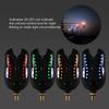 Adjustable Retractable Carp Fishing Rod Stand with LED Bite Alarms Swingers