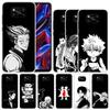 Black White Hunter HXH Soft Cover for Xiaomi Poco F7 Ultra X7 X6 X5 Pro M7 Phone Case Redmi 15 15C 13 13C 12 12C 10 10C Print Sh