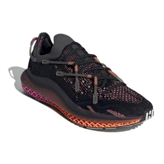 adidas 4D Fusio Siyah Turuncu Pembe 2021 - FZ2414