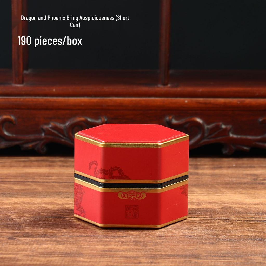 Elegant Mini Tin Tea/Souvenir Box - 10g/20g/50g