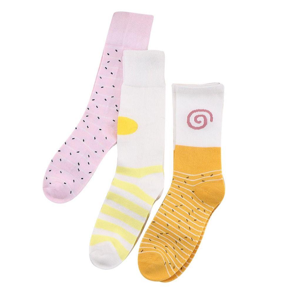 Baumwoll-Pizzasocken Atmungsaktiv Neuheits-Socken Neue Lustige Socken Damen Mädchen