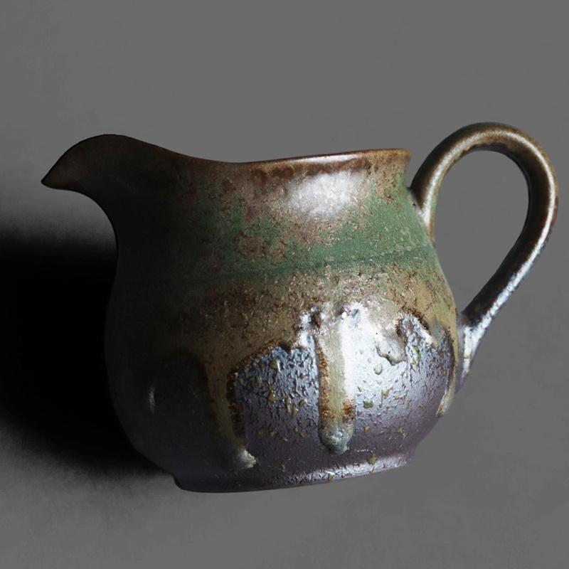 330ml Ceramic Fair Cup Japanese Style Tea Divider Vintage Tea Sea