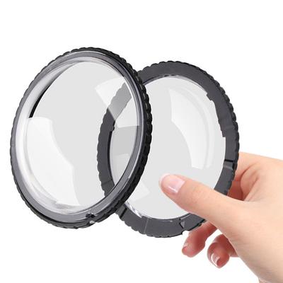 Linskydd för Insta360 X4 Roterande Skyddskåpa Härdat Glas Linskyddsram Reptålig Sportkamera Tillbehör