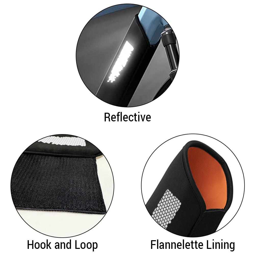 E-Bike Battery Protective Cover Neoprene Waterproof Dustproof Reflective Protector Cover