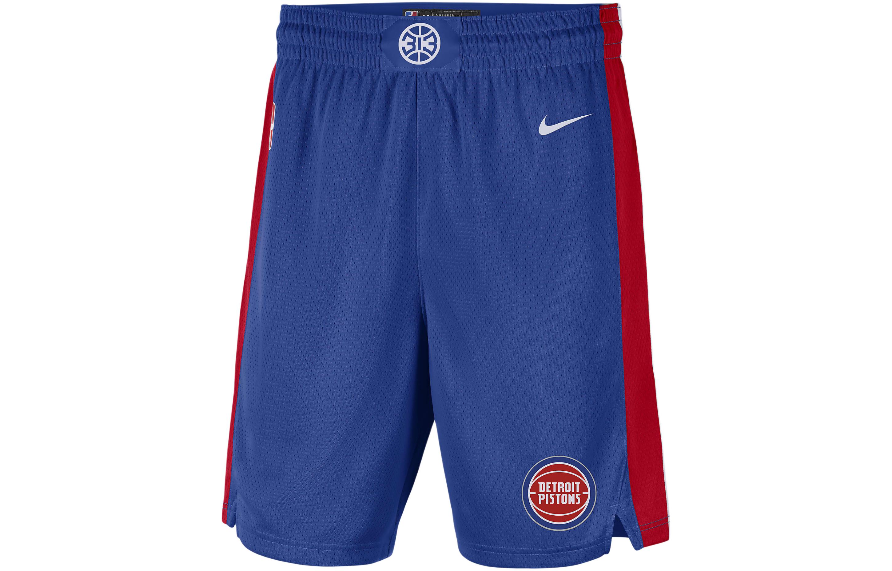 Баскетбольные шорты Nike Detroit Pistons Icon Edition Мужские Синие DO9421-495 M