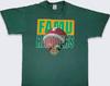 FAMU Rattlers Vintage 90s HBCU Football T-Shirt - Florida A&M University Green Delta Tee - Size Men's Extra Large - Free SHIPPING