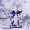 Game Impact New Stand Figure Acrylic Yelan Chevreuse Navia Xiao Cosplay Model Plate Desk Decor Fans Friend Gift