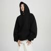 Button Hooded Sweatshirt Men's Autumn and Winter Loose Casual Versatile Hoodie Jacket