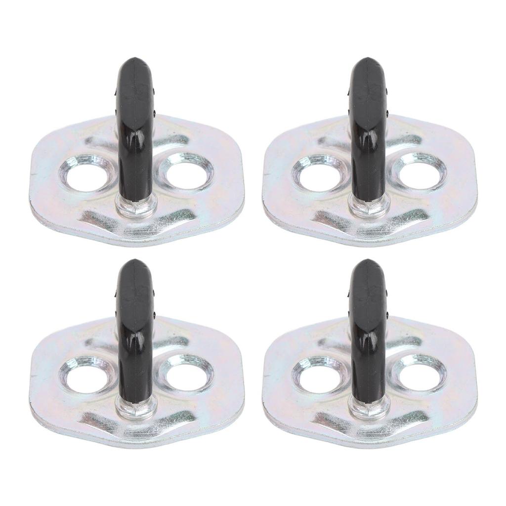 4 Pcs Metal Scratch Proof Door Lock Striker Plate Impact Resistant for Elgrand Skyline R32
