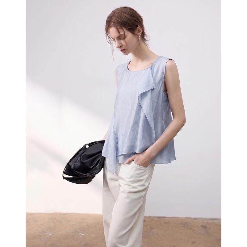 Demana Babydoll Sleeveless Blouse M
