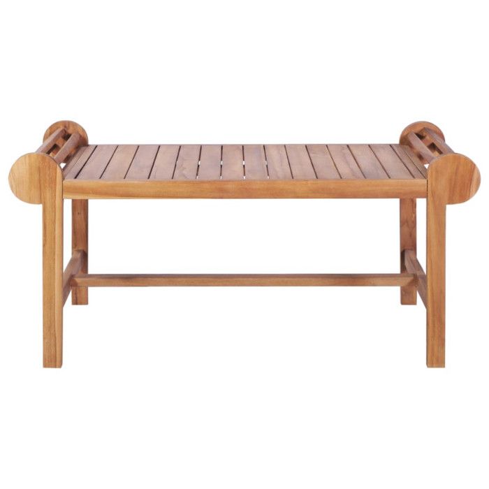 VidaXL Table basse 100x50x45 cm Teck solide