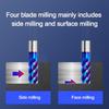 Tungsten Steel End Mill 4 Flutes Milling Cutter New CNC Cutting Tools