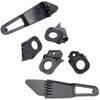 For Volkswagen Touareg 2011 2012 2013 2014 Car Front Bumper Headlight Bracket HeadLamp Repair Kit 7P0998225 7P0998226