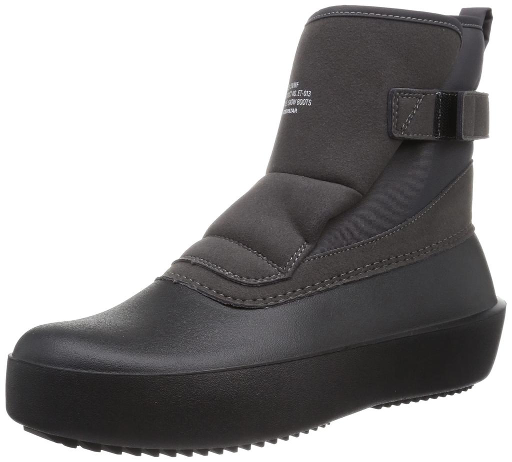 Moonstar Eight Tens 810s Boots / ET013 SNOWF Waterproof, Non-Slip, Black, Size 23.0 Cm