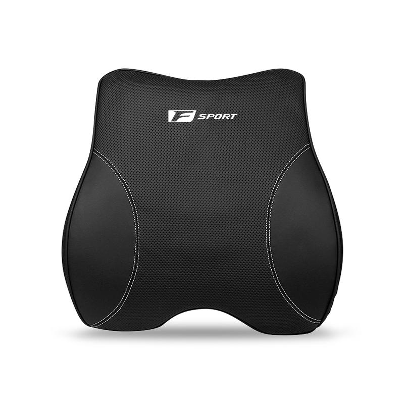 DJSZ3 High-end Leather Car Headrest Waist Pillow Accessories For Lexus F SPORT ES RX NX LS UX LM LX GX LC RZ IS CT GS RC HS SC TX LBX